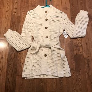BNWT girls cardigan sweater 12-14
